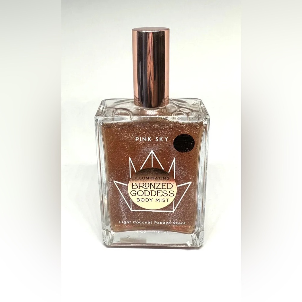 PINK SKY Illuminating Bronzed Goddes Body Mist Light Coconut Papaya 4  oz NWOB